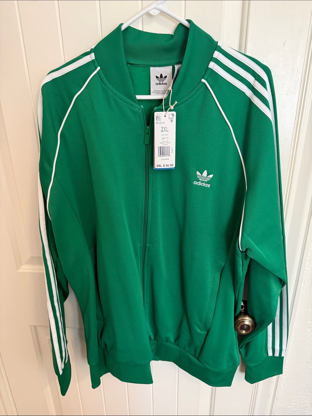 Adidas Originals Adicolor Classics SST Track Jacket in size 2XL